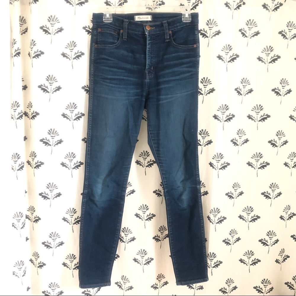 10” High Rise Skinny Skinny Jean - Madewell - Dark